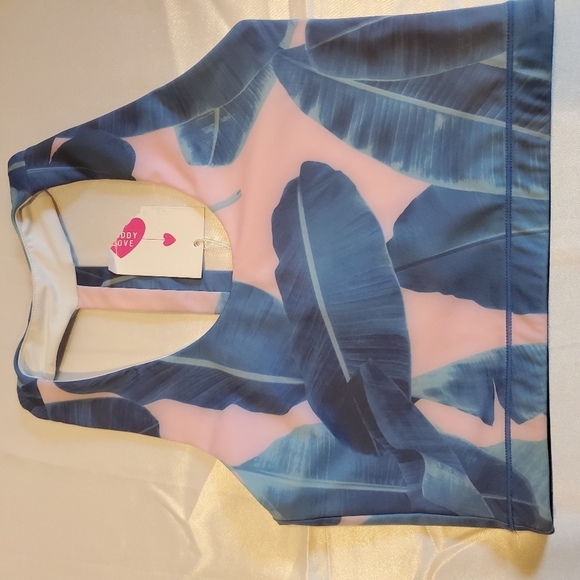 NWT Buddy Love Fonda-7 Yoga Workout Top/Sports Bra. Size Small. - Picture 1 of 6